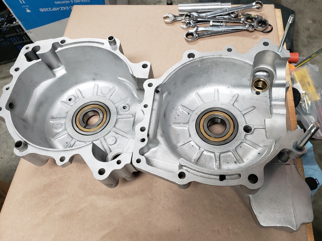 Bearing Outer Races Installed