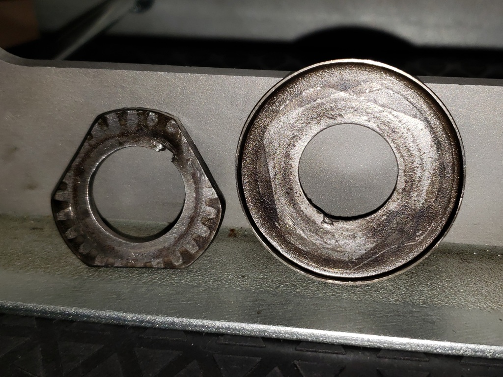 Damaged Crank Parts